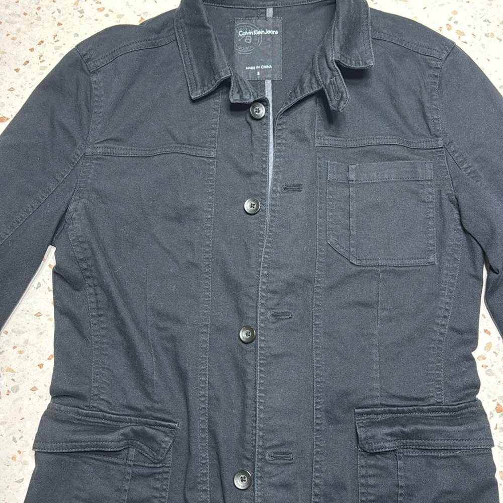 Calvin Klein Jeans Men Jean Jacket Size S